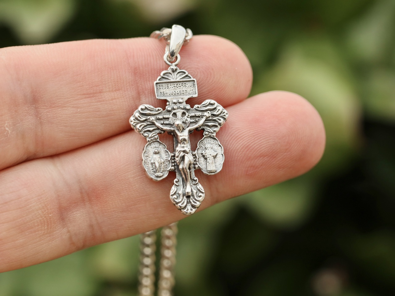 Pardon Crucifix Rosary in Sterling Silver ⋆ Virgo Sacrata